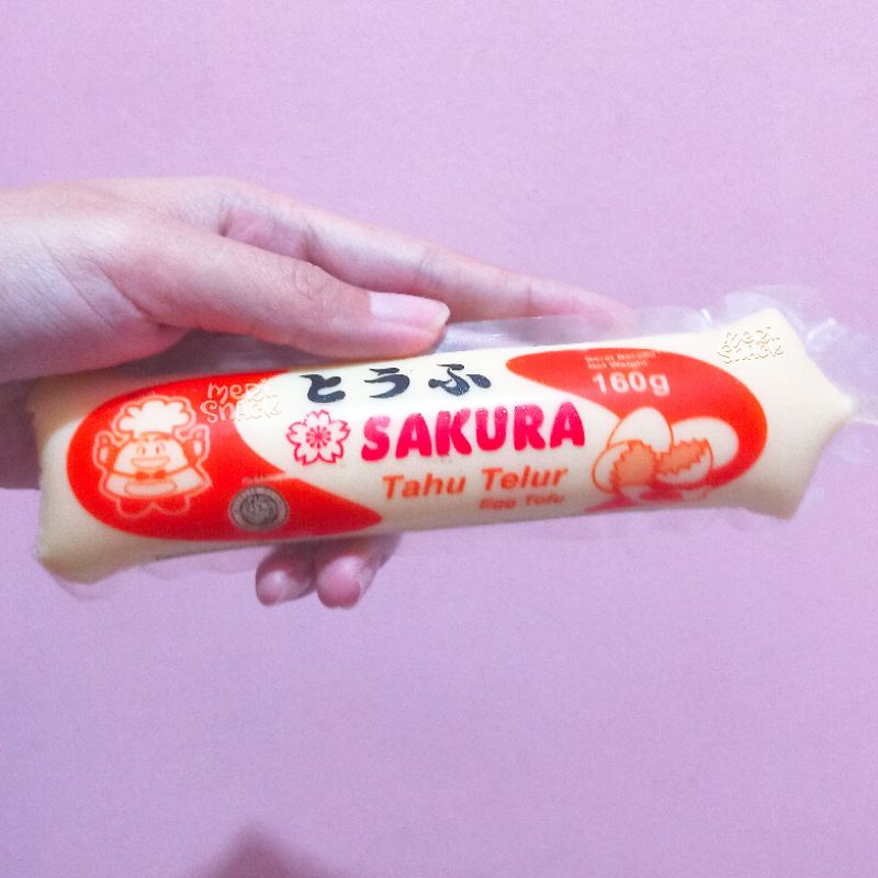 

Egg Tofu / Tahu Telur Sakura 160gr / Tahu Jepang