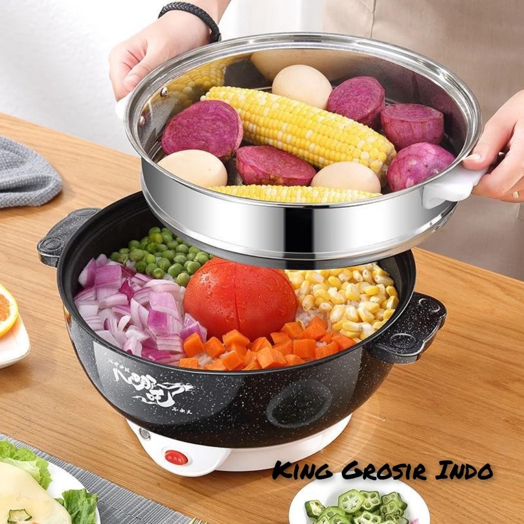 2.2 Liter Multi Function Frying Pan / Panci Listrik 2.2 L Serbaguna Best Quality