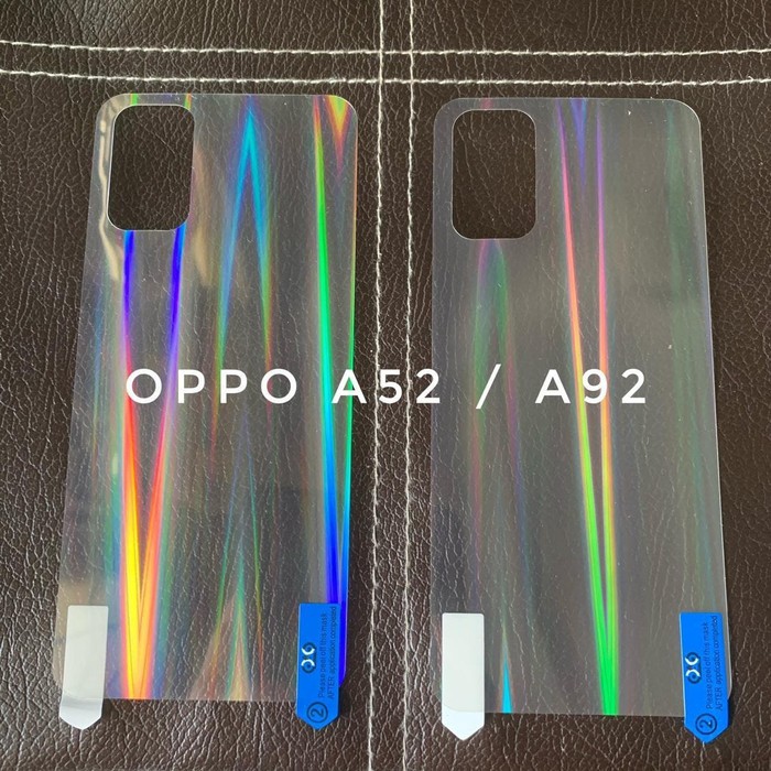 Oppo A92 / A52 Back Skin Aurora Anti Gores Belakang