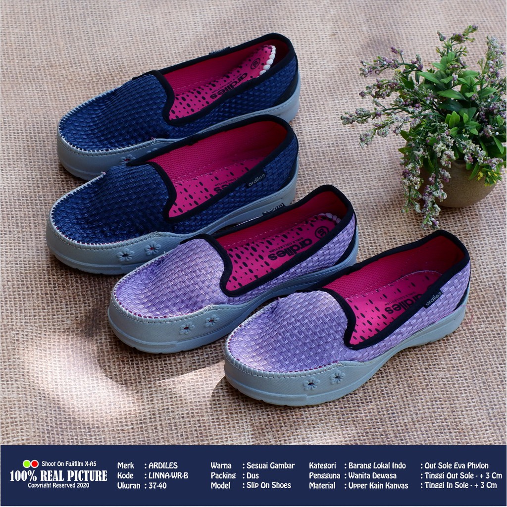 SEPATU SLIP ON WANITA DEWASA ARDILES LINNA 37-40