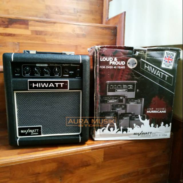 Amplifier Bass Hiwatt Maxwatt Huricane