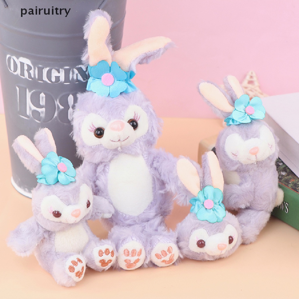 Prt Mainan Boneka Stuffed Plush Kelinci Stella Lou Disney Warna Ungu PRT