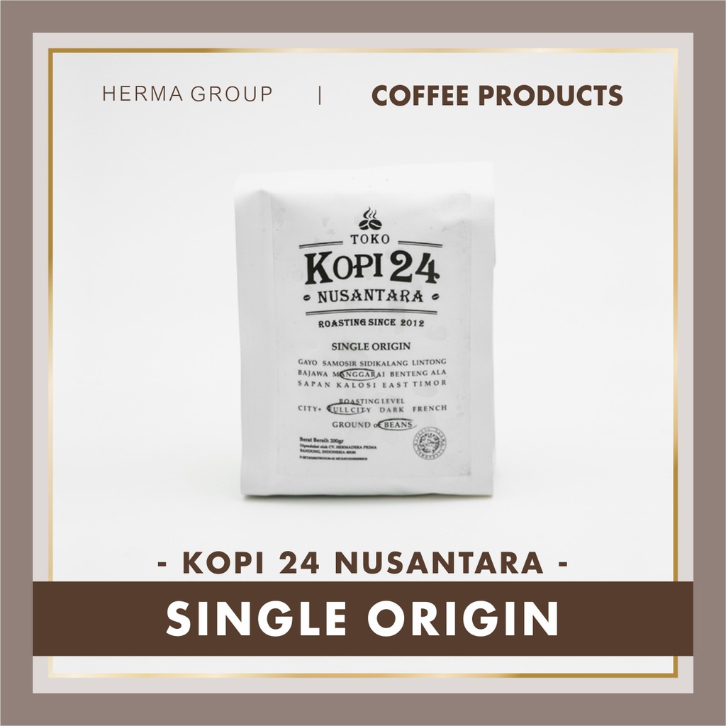 

Single Origin 100% Arabica Roasted Beans 200gr