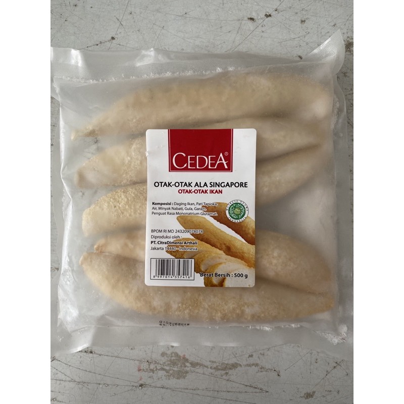 

Cedea otak-otak singapur 500gr