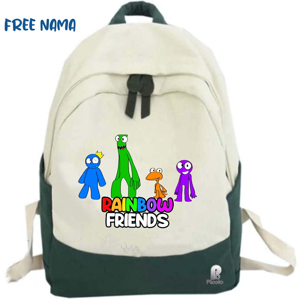 Tas Sekolah Anak SD Backpack rainbow freands