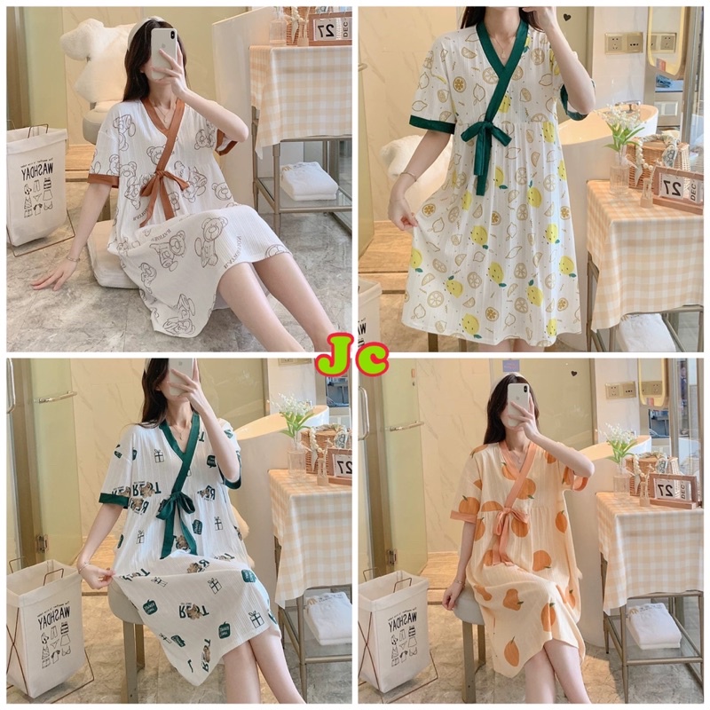 JC- Daster kimono Import Murah / Daster wanita Import Terbaru / daster wanita Import