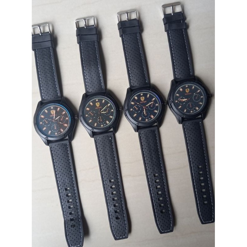 JAM TANGAN PRIA TALI KARET FASHION