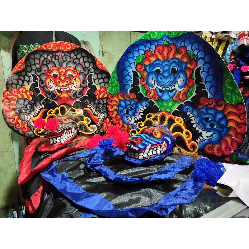 barongan anak SD premium / barongan / caplokan / ganongan / bujang ganong / devil / pecut bopo / sh