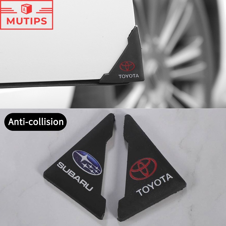 2pcs Stiker Anti Gores Bahan PVC Untuk Pintu Mobil Toyota Avanza Rush Kijiang Innova Calya Razie Yaris Wish Corolla Cross