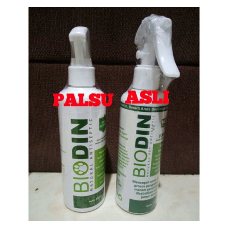 Biodin obat PMK sapi original / Biodin spray 250ml / obat penyakit mulut dan kuku