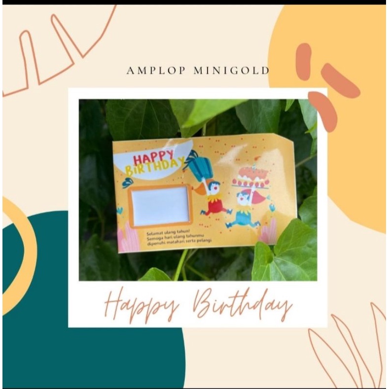 

Amplop Minigold White Series