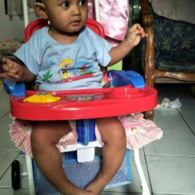 Kursi Dorong Roda Kereta Meja Makan Bayi Family Stroller Baby Chair