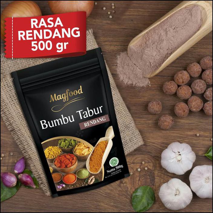 

Magfood Bumbu Tabur Rasa Rendang Kemasan 500 Gram