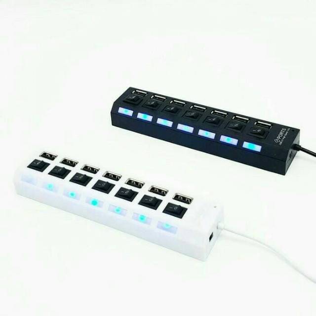 USB HUB 7 PORT ON OFF / USB HUB 7PORT ON OFF / USB HUB 7 PORT SAKLAR/ USB HUB 7PORT M-TECH