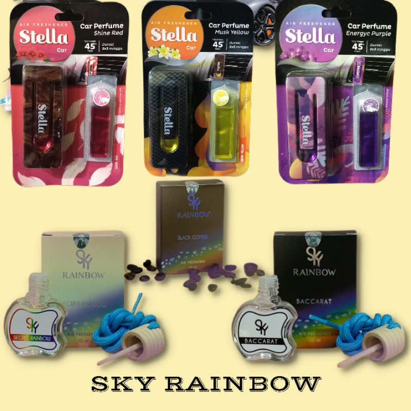 STELLA CAR PARFUME SET PARFUM MOBIL MEWAH