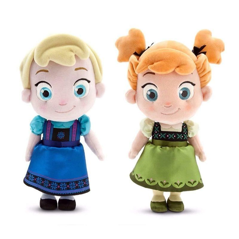 40/50cm Disney Frozen Elsa And Anna Snow Queen Plush Toys Stuffed Doll Princess Doll Stuffed Kids Toys Birthday Gift