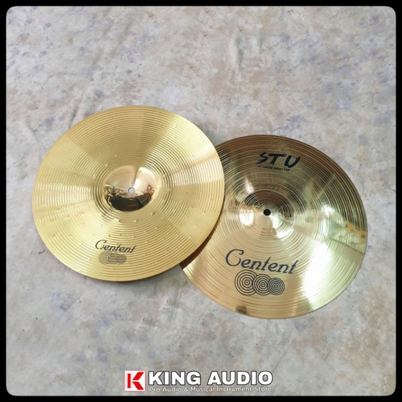 Cymbal Centent STU 14 inchi Hihat STU-14H Hihat Cymbal