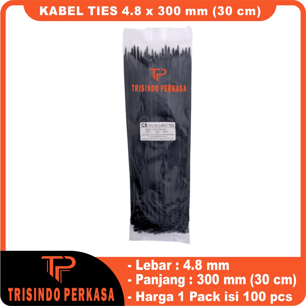 Kabel Ties Cable Tie 4.8 x 300mm (30cm)