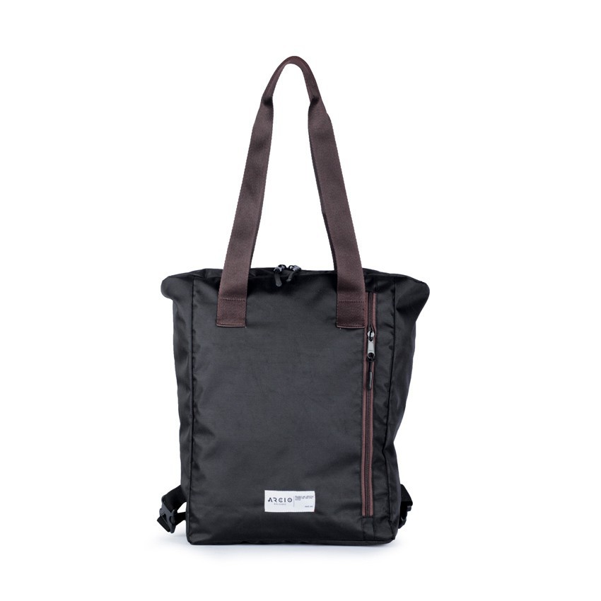 KAITO BLACK |MNM x ARCIO| Tas Ransel Pria Multifungsi Backpack Tas Jinjing Tote Bag - FREE RAINCOVER