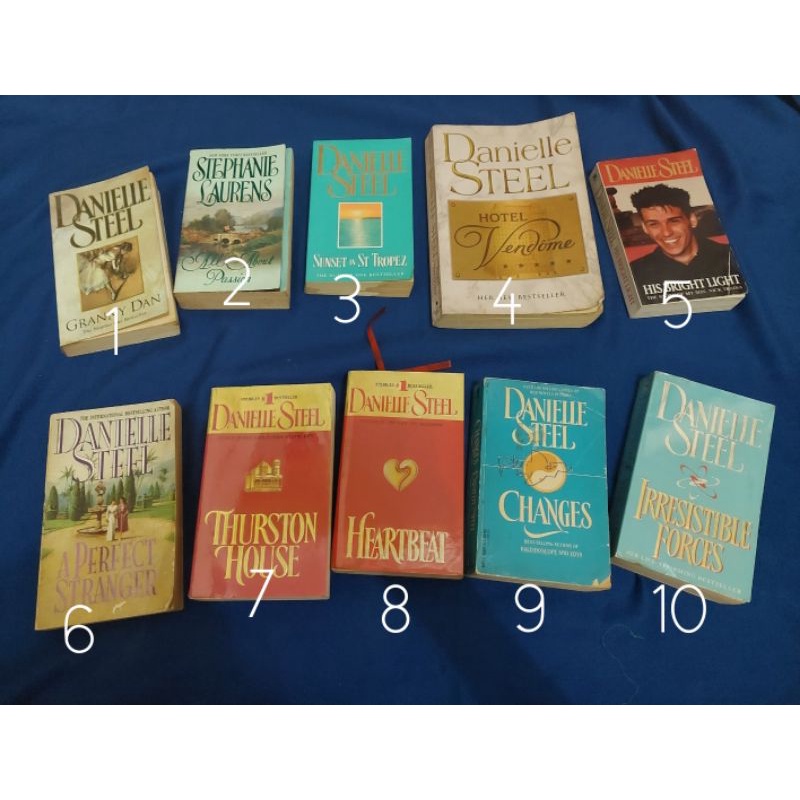 BUKU NOVEL IMPORT BEKAS TIPE 2 / NOVEL BAHASA INGGRIS PRELOVED