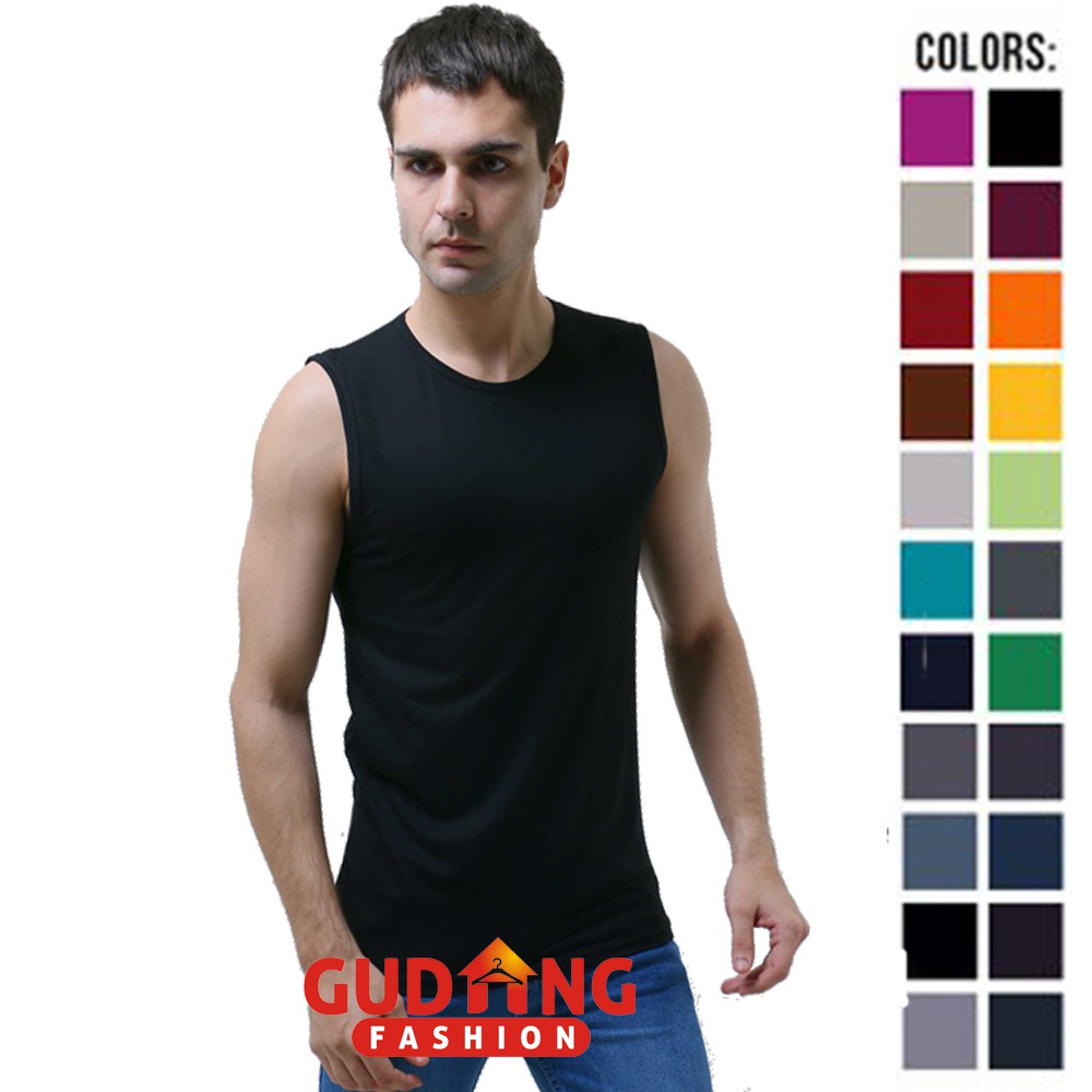 Singlet Pria Distro - Banyak Pilihan Warna (COMB)