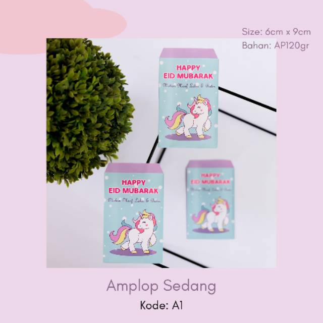 

[1Pack isi 10Lembar] Amplop Lebaran Motif / Amplop Lebaran THR