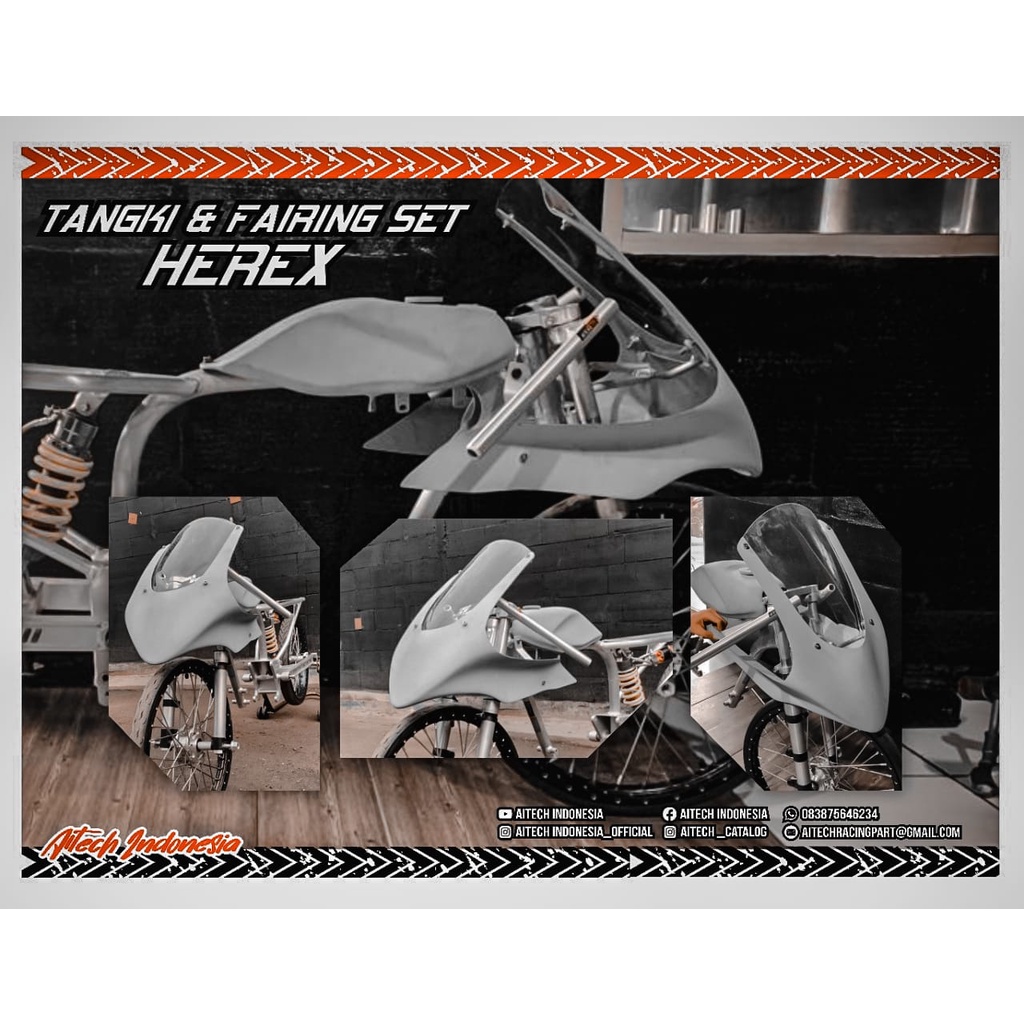 Tangki dan Fairing herex set