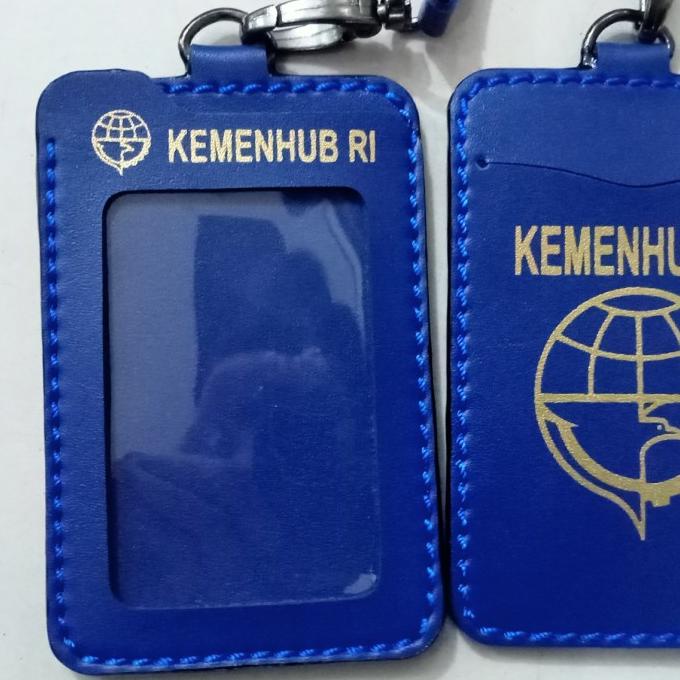 

Ready oke] name tag/ holder id card kemenhub