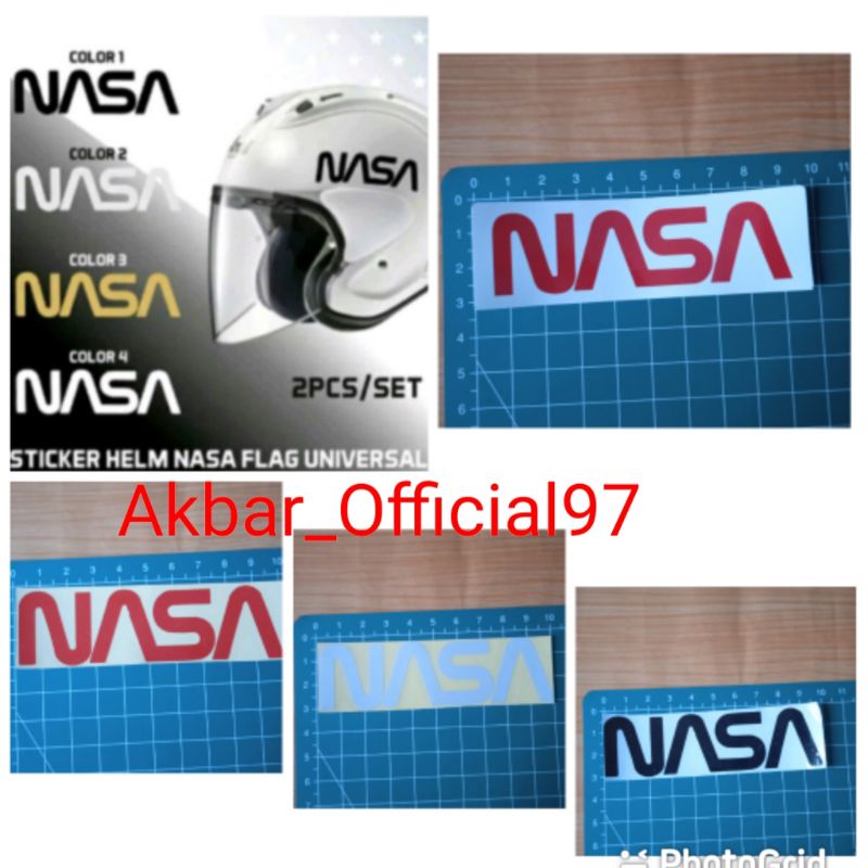 

STIKER CUTTING NASA STIKER NC NASA CREW