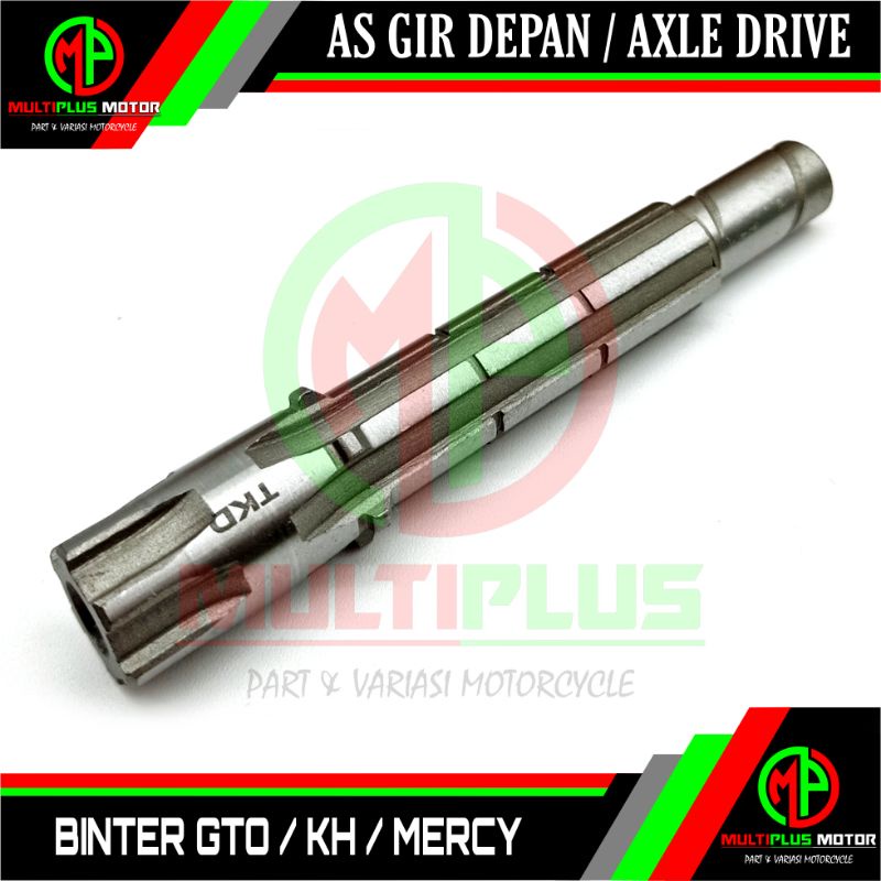 As gir depan As ger depan Axle drive BINTER,BHINTER,GTO,KH,MERCY