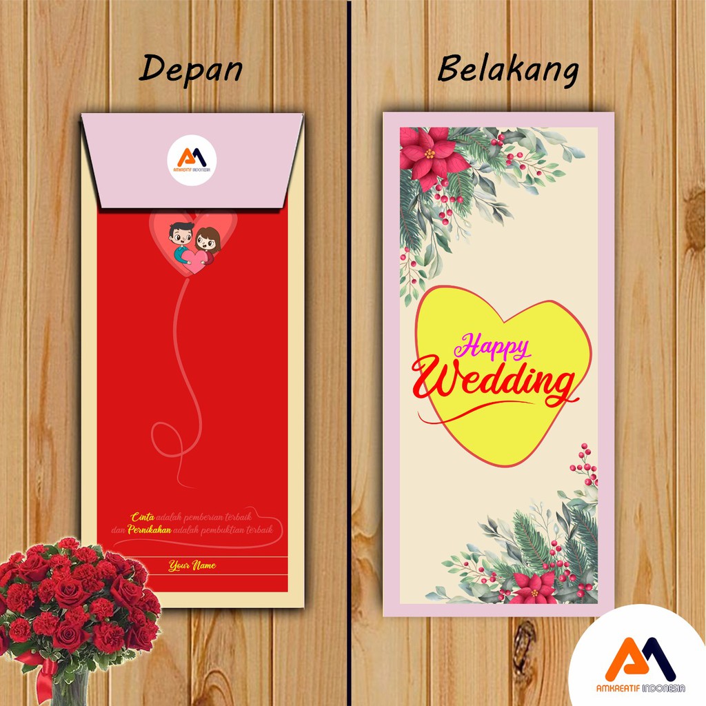 

Amplop Premium Wedding 001 (isi 12 Amplop)