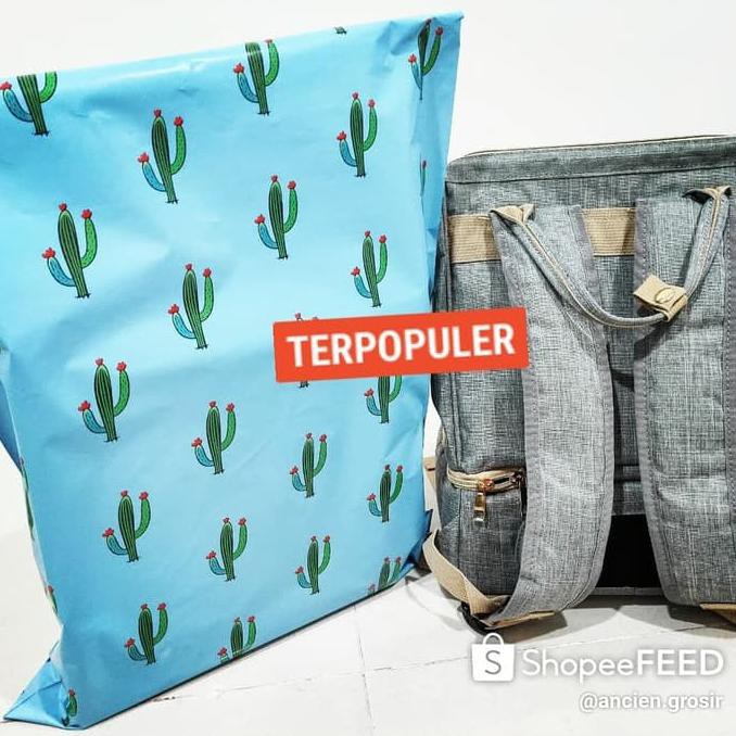 

AMPLOP PLASTIK POLYMAILER CACTUS ( Uk 40cm x 50cm ) TERPERCAYA
