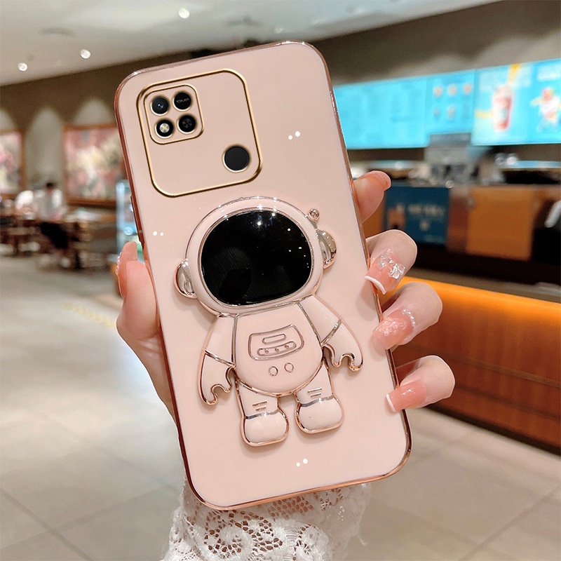 Casing Soft Case Karet Motif Astronot Untuk Redmi 10C / 9C / 10A / 9A / 9 / Poco / Xiaomi X3 / GT / X3Pro / M3Pro / M4 / F3 / Note 10 / 5G