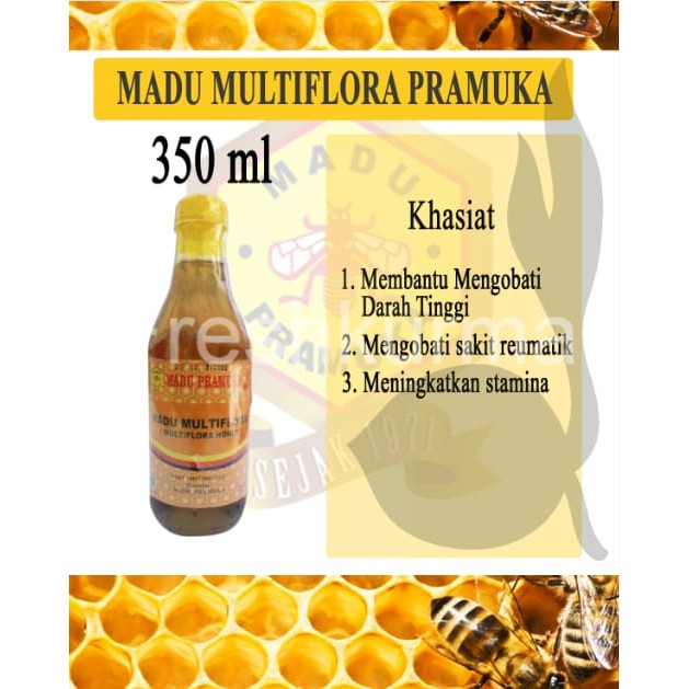 

MADU PRAMUKA MULTIFLORA 350ml