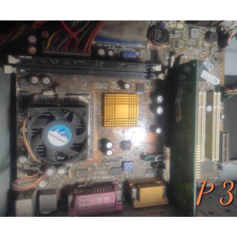 pentium 3 lengkap tanpa slot isa Serial LPT mulus