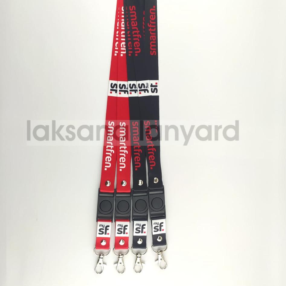 

➫6o Grosir✰ LANYARD TALI ID CARD SMARTFREN PRINTING 67 ❈