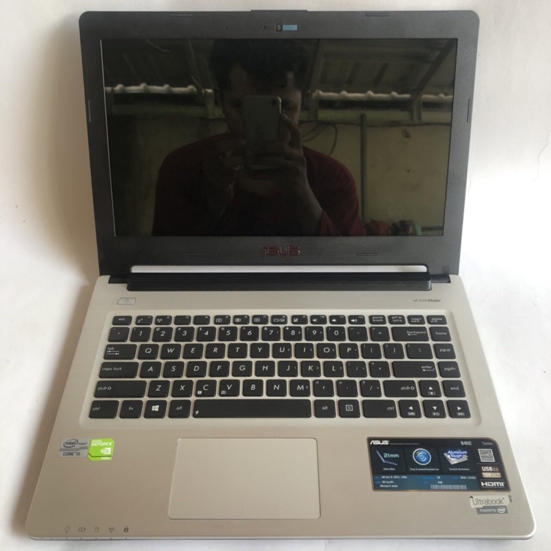 Laptop Asus S46C - Gaming Editing Render Corei i5 gen 3 Dual Vga Nvidia 2GB - Ram 8GB Ssd256GB-1