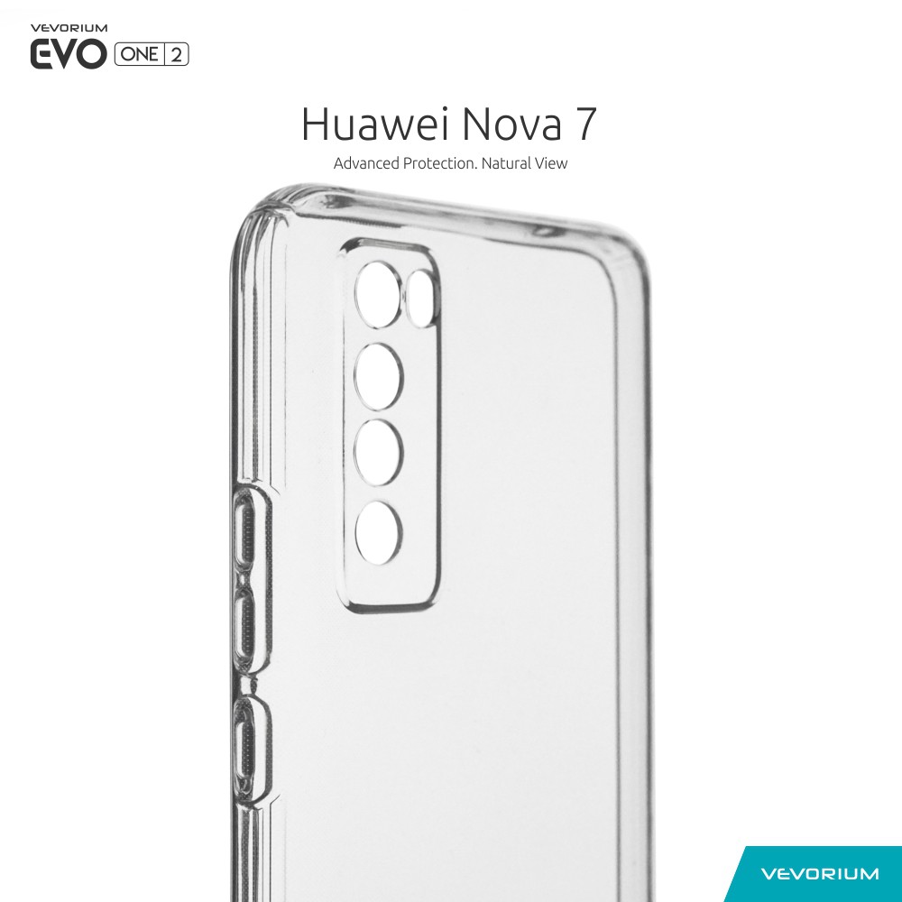 VEVORIUM EVO ONE Huawei Nova 7 Soft Case Softcase Premium Clear