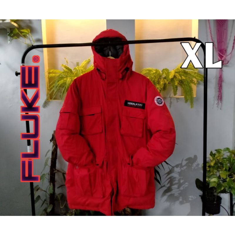 Jaket Bulu Angsa FLUKE Second Original