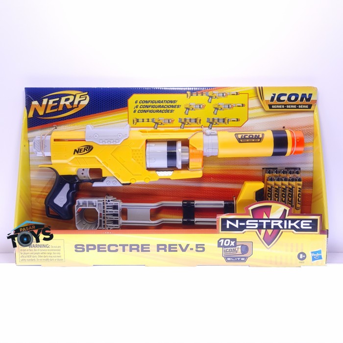NERF N-Strike Icon Series Spectre Rev-5 Hasbro