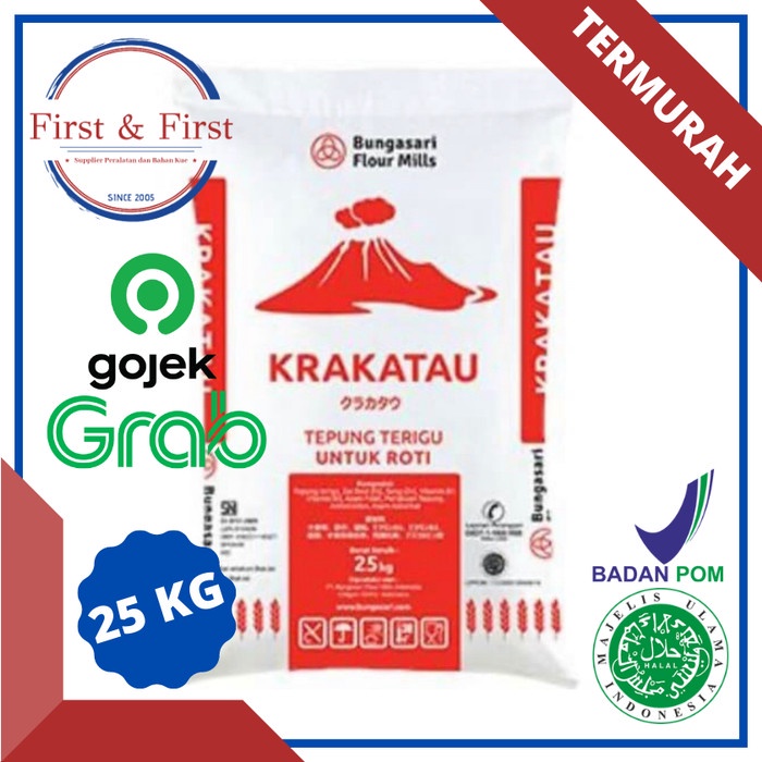 

BISA COD Bungasari Tepung Terigu Krakatau 25 Kg - Khusus Grab/Gojek