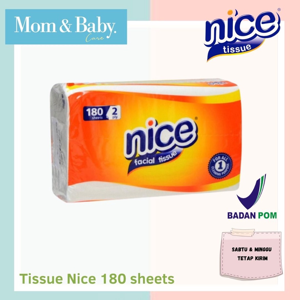 Tisu Nice 180 Sheets Tissue 2 ply