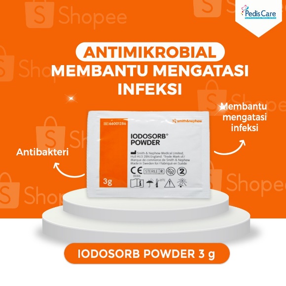 Jual Iodosorb Powder Gr Original Murah Cadexomer Iodine Dressing