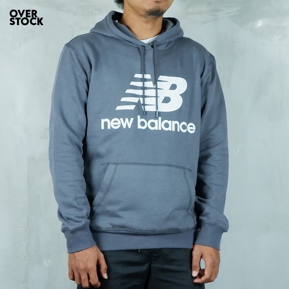 New Balanc*e Essentials Stacked Pullover Hoodie