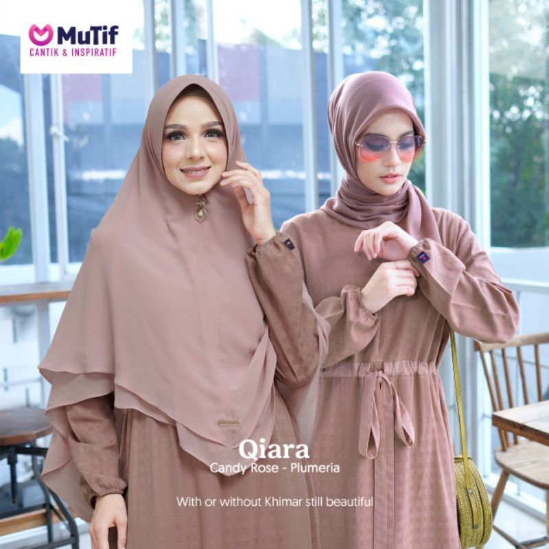 GAMIS MUTIF QIARA CANDY ROSE PLUMERIA KIARA