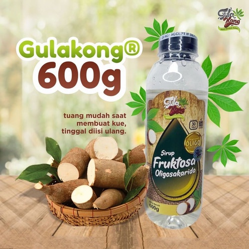 Gula Singkong Gula Cair Refill 600gr