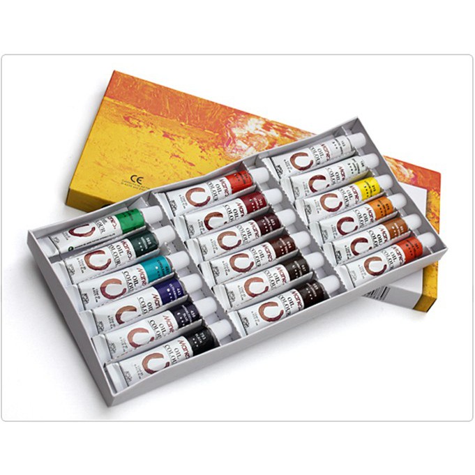 

Cat Minyak Maries Oil Color set 18 warna Maries Oil Color 1388B set 18 x12ml