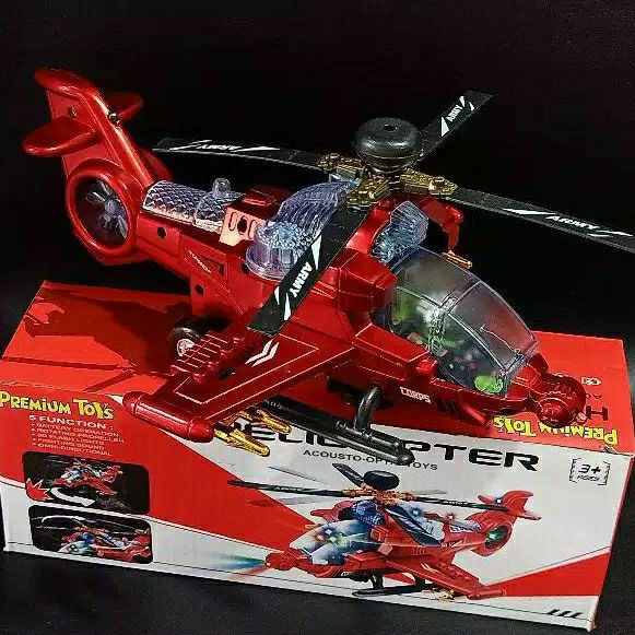 Mainan Anak Helicopter Acousto Optic Toys Helikopter / Mainan edukasi anak / helikopter unik pakai baterai