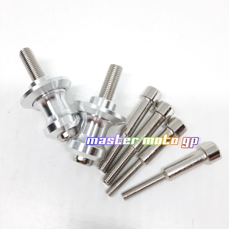 jalu paddock jalu peddok jalu pedok Full cnc baut 10 12 14 jalu peddock ninja250 fi R25 cbr ninja carbu ninja karbu ninja RR vixion new Xabre