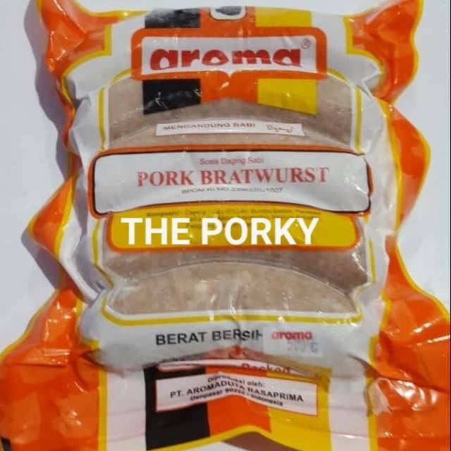 

PORK BRATWURST SOSIS AROMA BALI @ 500 GRAM